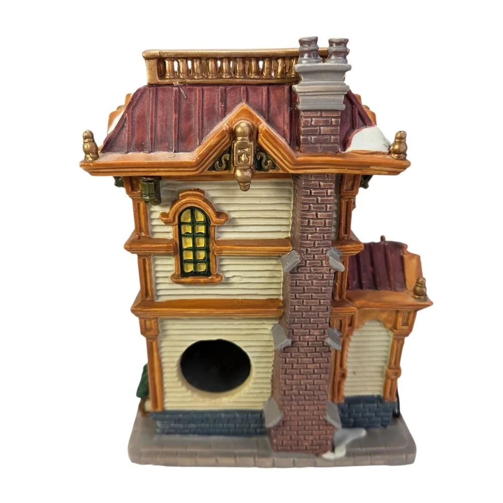 Lemax Whatleys Elementary School Xmas Village Lighted‎ Holiday Decor Boxed Read